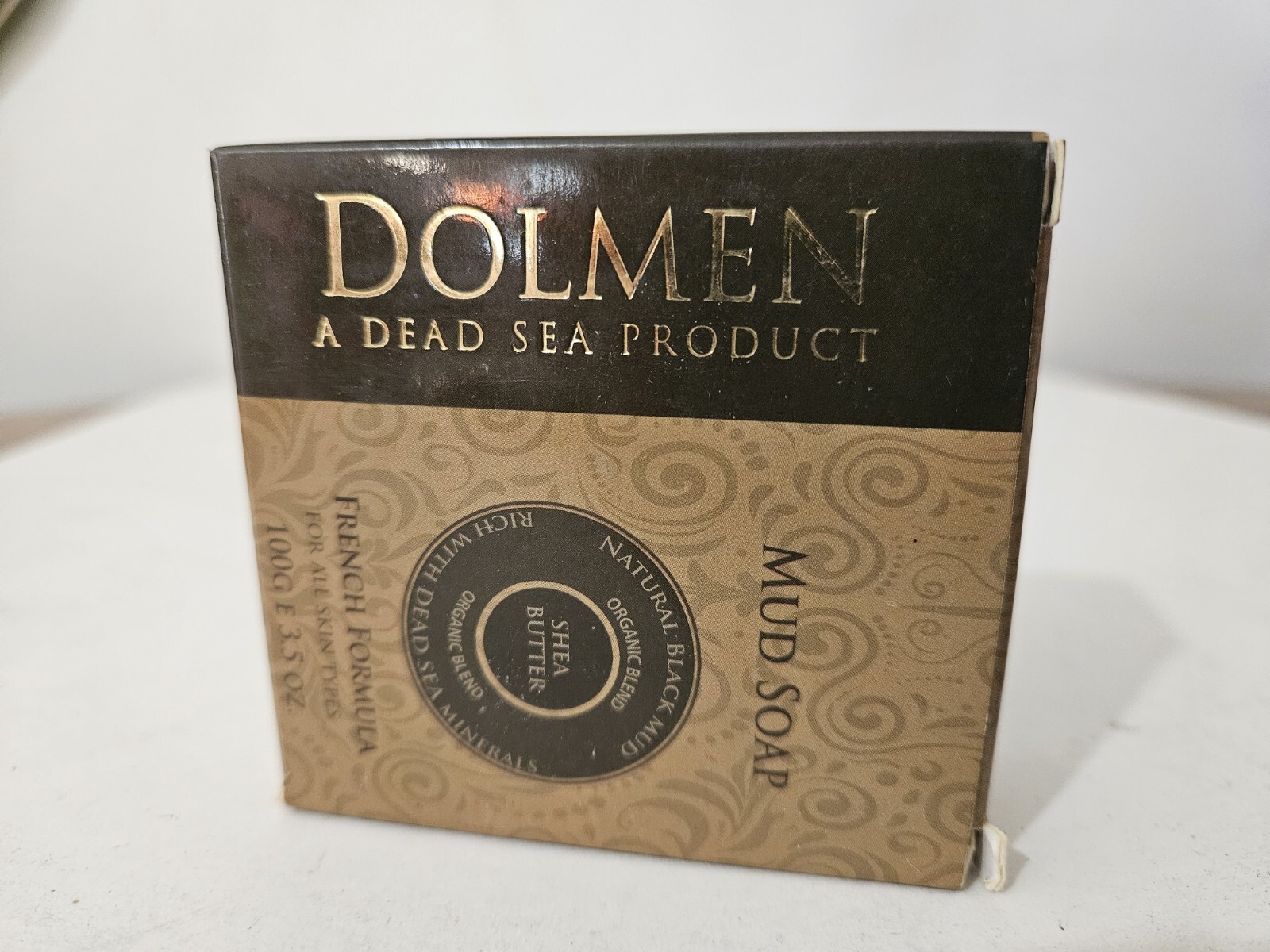 Dolmen Soap Dead SEA Product Mineral Mud Soap – 3.5 oz – New – Made in Jordan