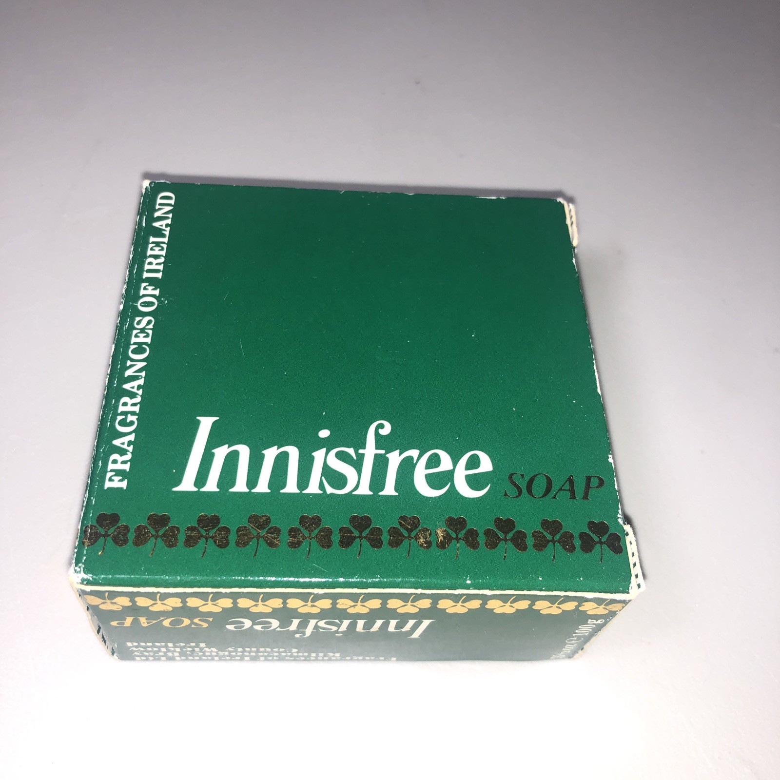 Innisfree Soap 3-1/2 Oz Fragrances of Ireland W/ Lanolin NOS Vintage