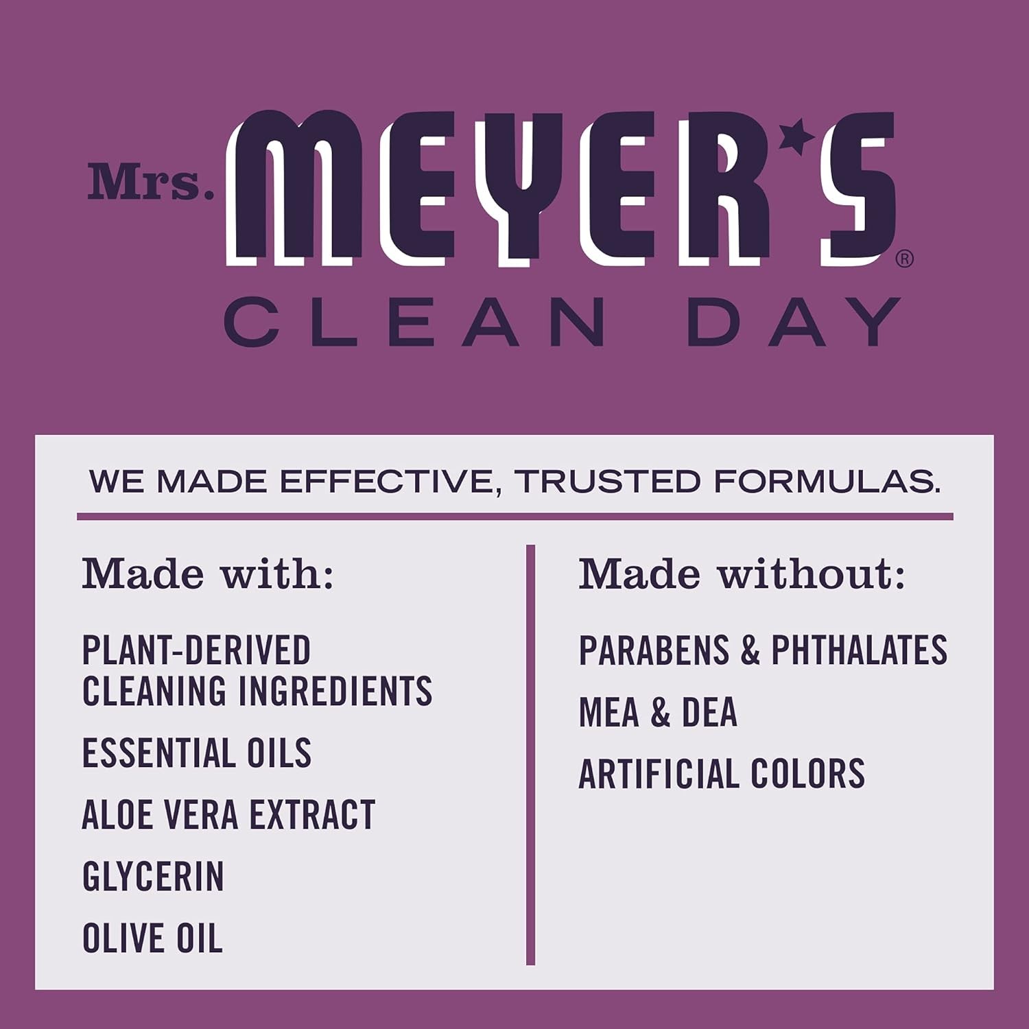 Mrs. Meyer’s CLEAN DAY Liquid Hand Soap PLUM BERRY Scent 12.5 Fl Oz Pump NEW