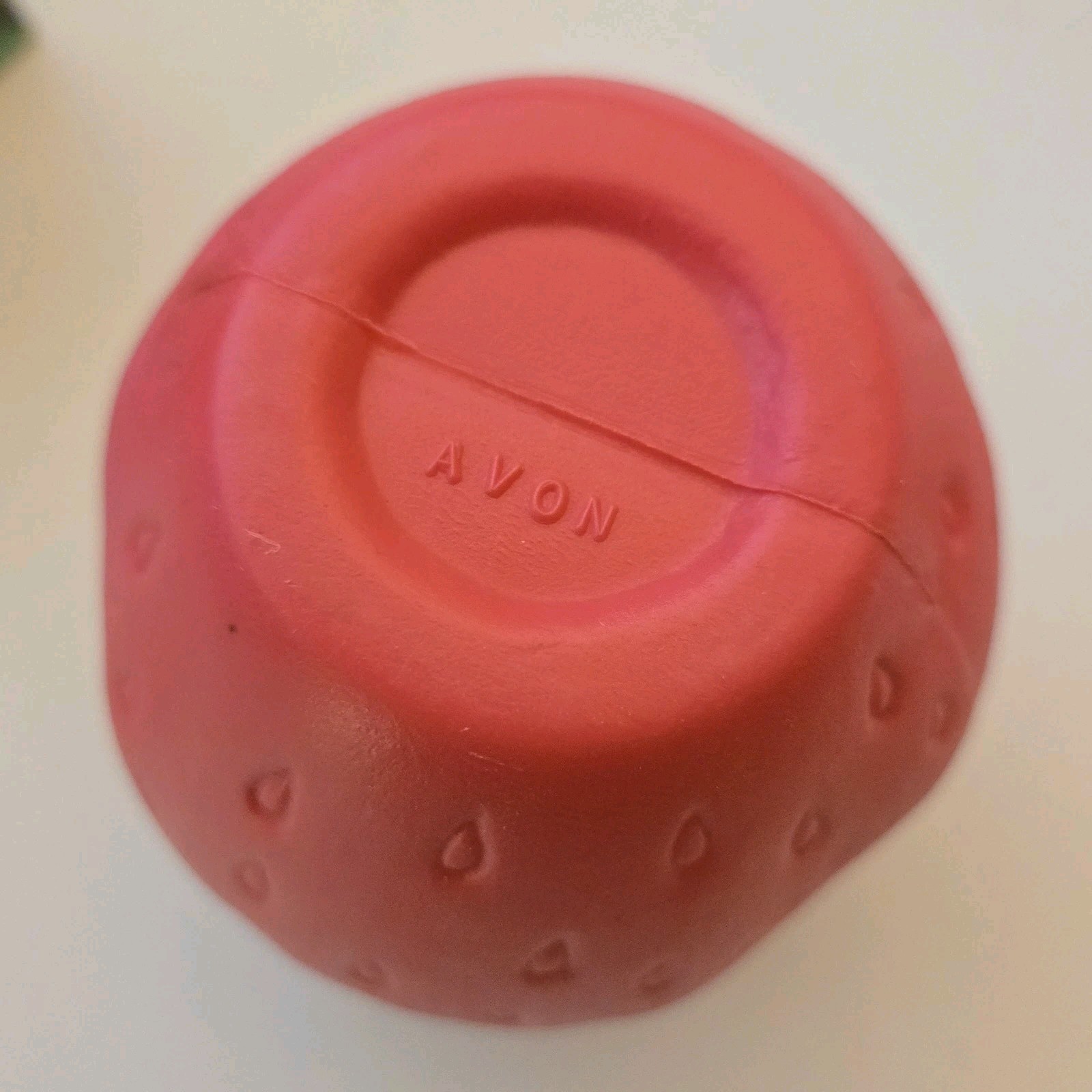 Vintage 1970’s Avon PICK-A-BERRY Strawberry Fragranced Soaps Container with Box