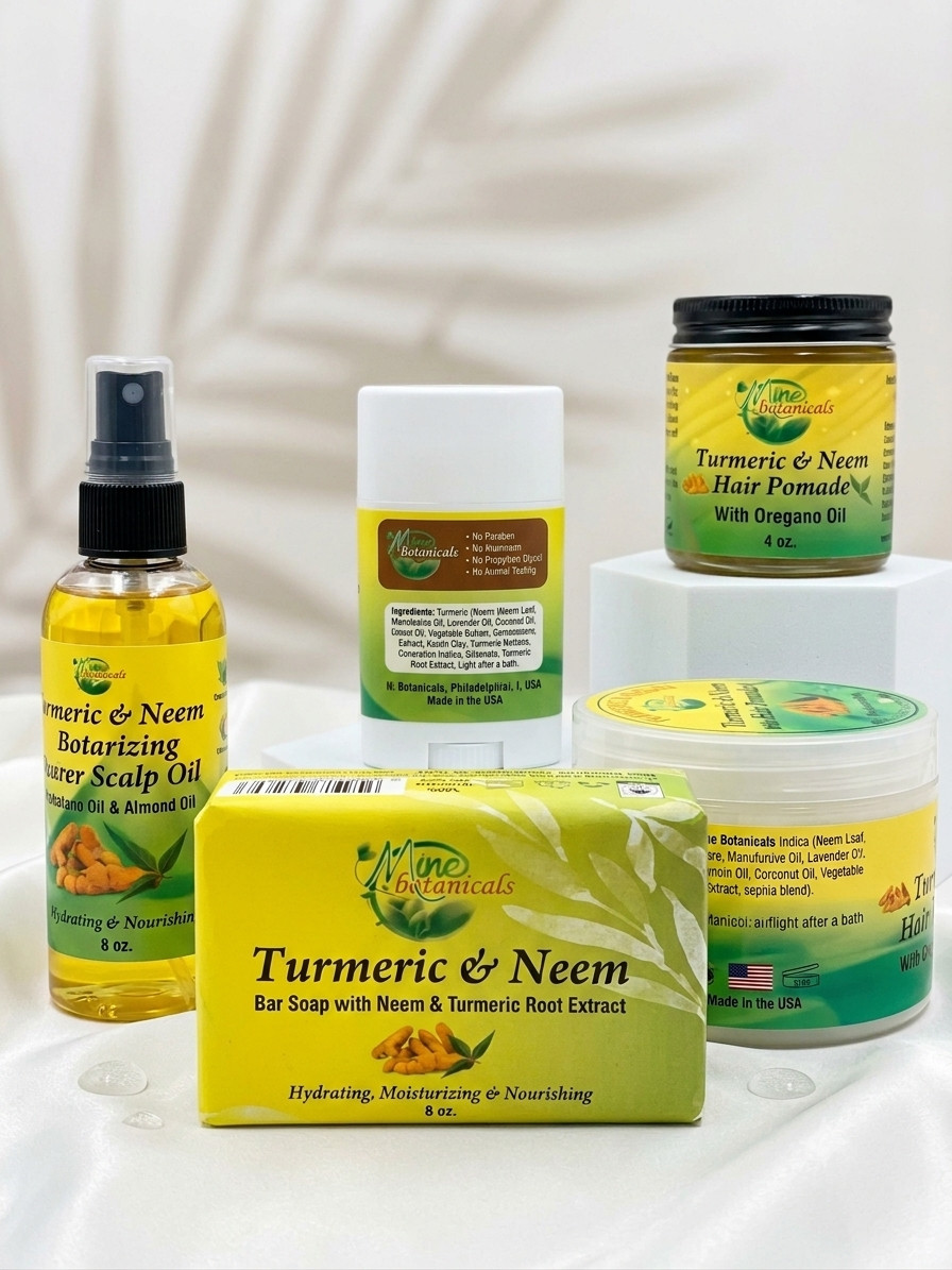 Glow Naturally: The Turmeric & Neem Ultimate Care Collection