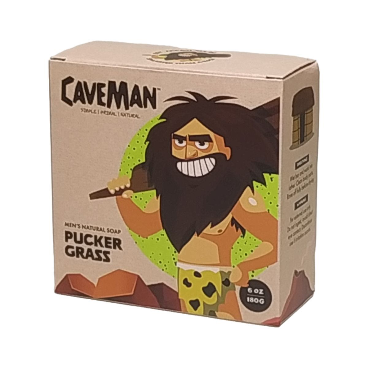 CaveMan Men’s Natural Soap – Moisturizing, Exfoliating, & Refreshing Bar Soaps