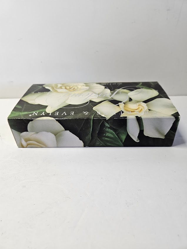 Crabtree & Evelyn Vintage 1990 Paris Gardenia Soap Lot of 3 Bars 10.5 oz NEW
