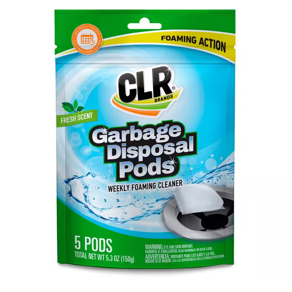 5.3 Oz. Fresh & Clean Garbage Disposal Pods All Purpose Cleaner (5 Count)