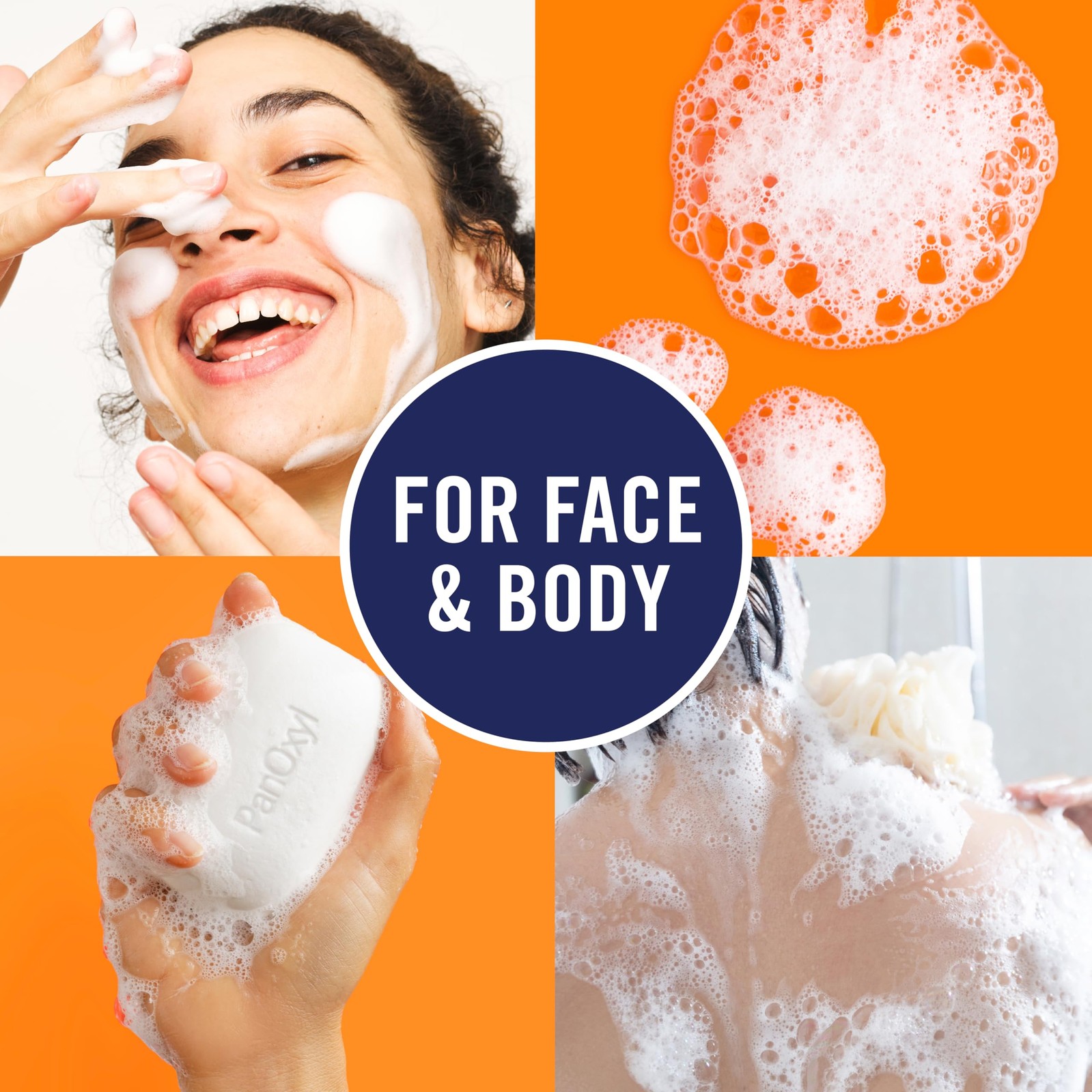 PanOxyl Acne Treatment Bar with 10% Benzoyl Peroxide, Maximum Strength Bar Soa