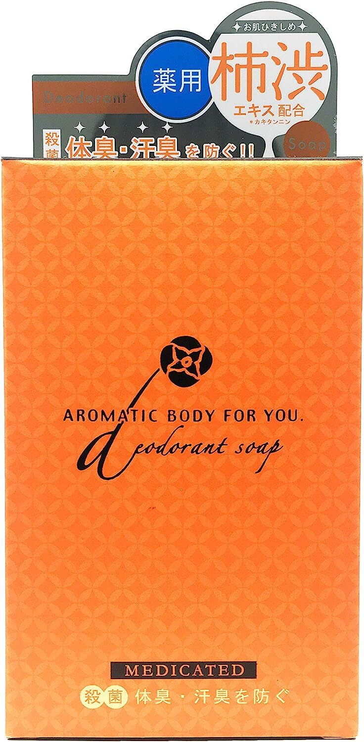 Pelican soap persimmon astringent extract Aromatic body soap 100 grams (x 1