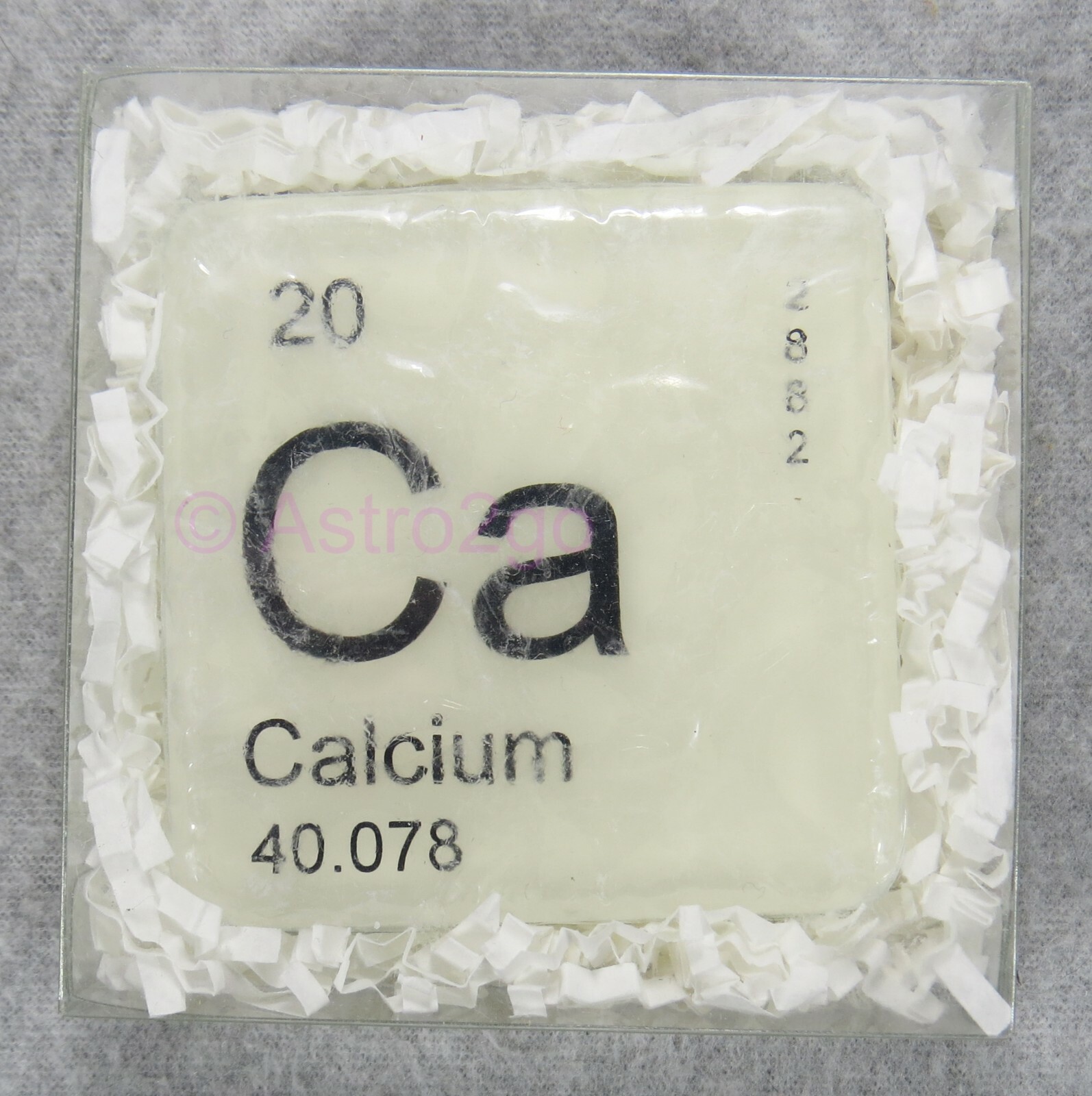 PERIODIC TABLE ELEMENT “Ca” CALCIUM NOVELTY HAND BATH SOAP-4 oz JUST BUBBLY NEW!