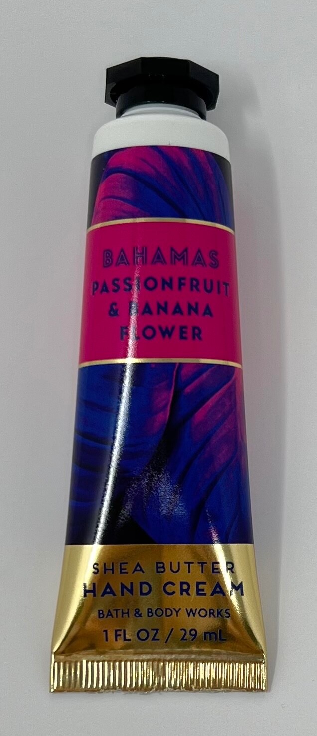 3 BATH & BODY WORKS BAHAMAS PASSIONFRUIT BANANA FLOWER SHEA HAND CREAM LOTION