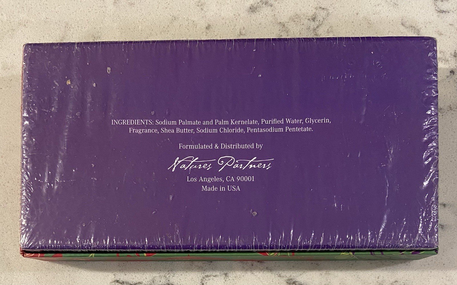 NEW IN BOX ~ NATURES PARTNERS 3 – 4 OZ LAVENDER BATH SOAPS