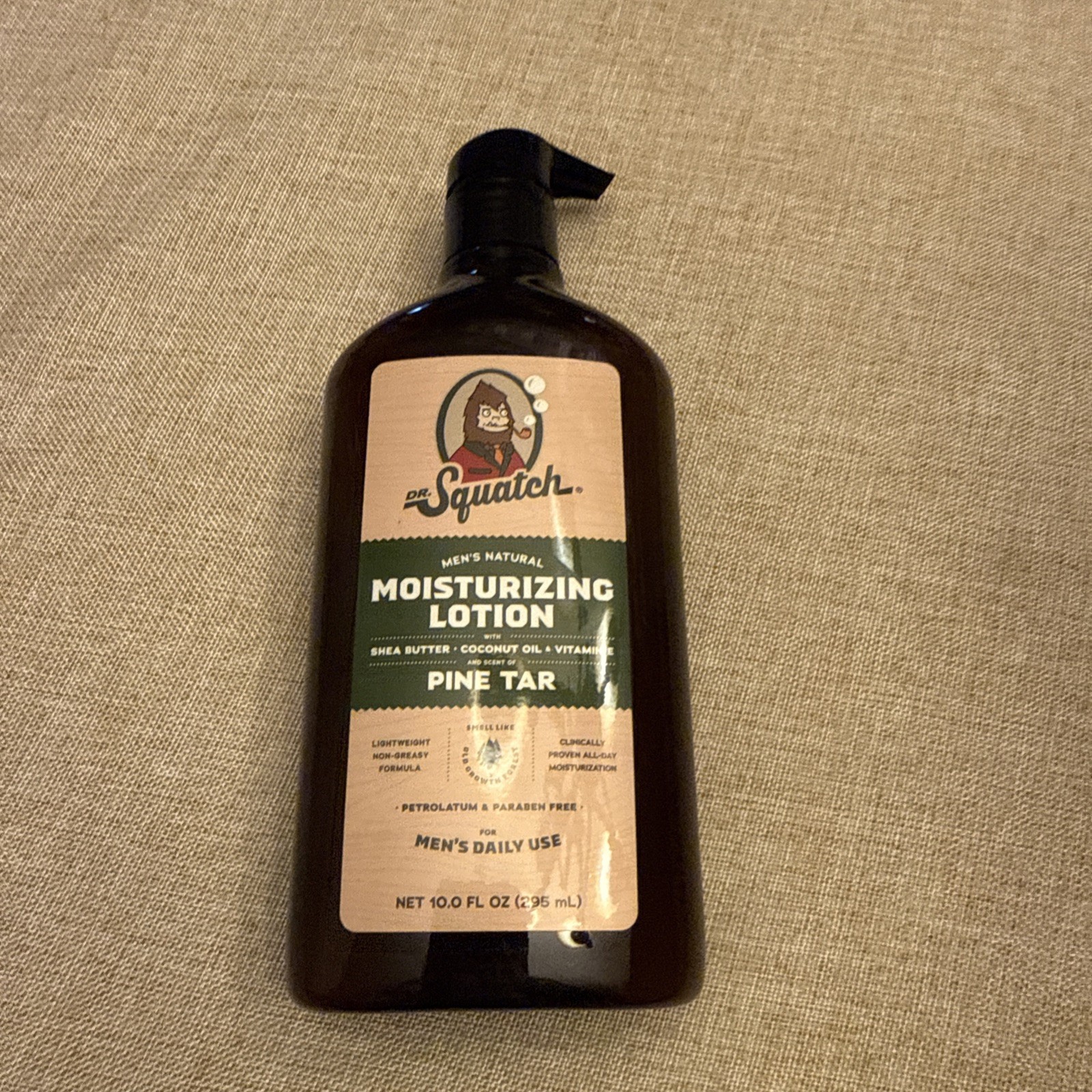 Dr Squatch Natural Hand & Body Lotion Dry Skin | Pine Tar #831