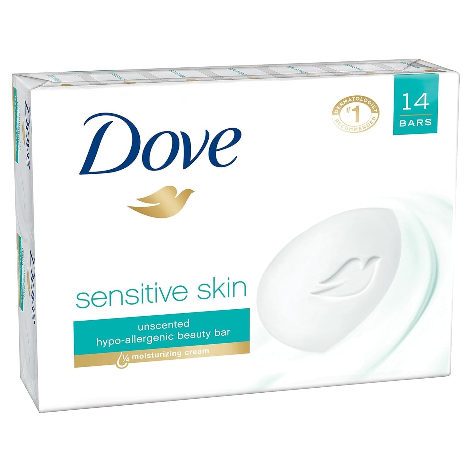 24-Pack Beauty Bar Soap for Sensitive Skin – Cruelty-Free & Moisturizing Formula