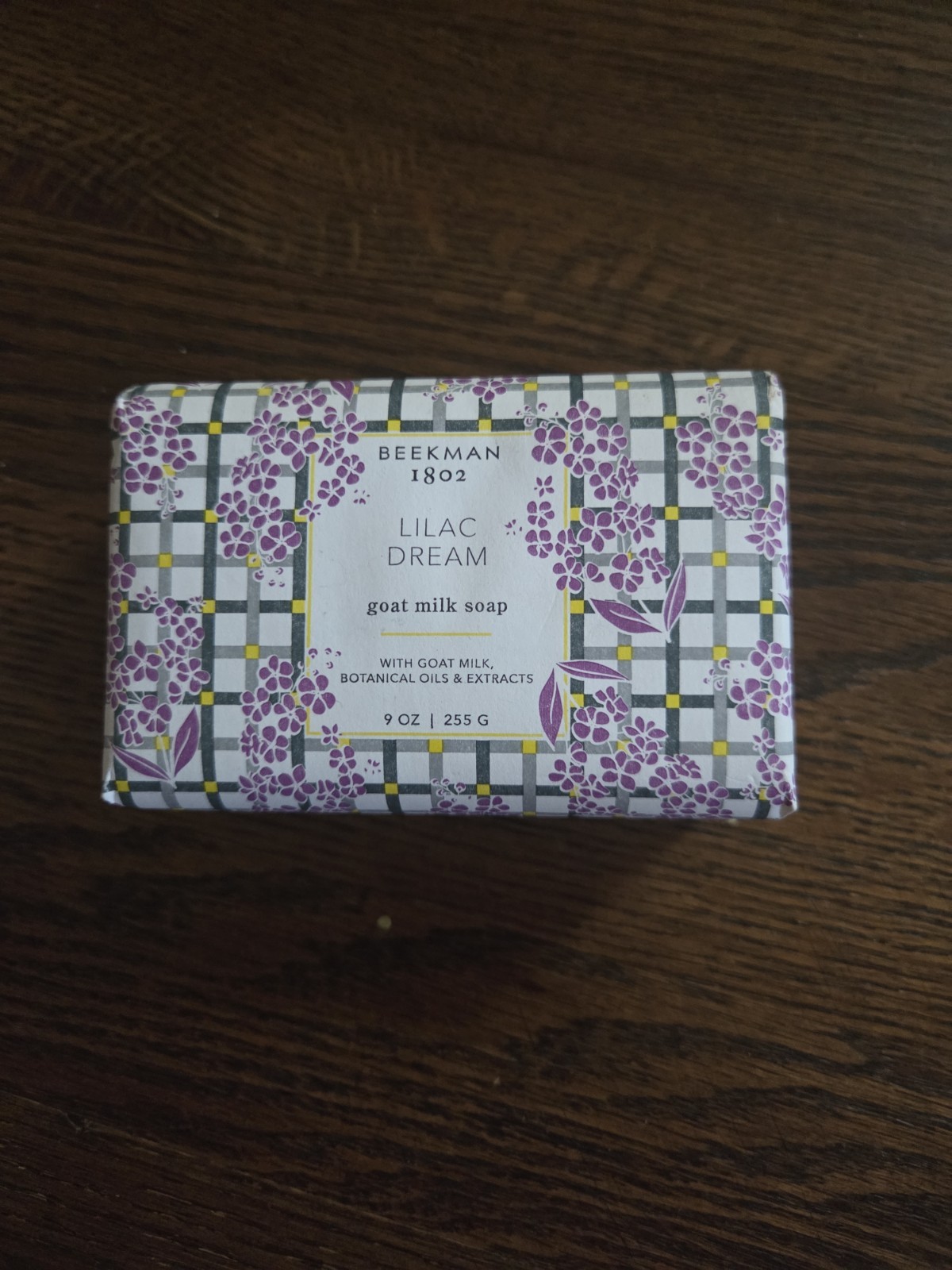Beekman 1802 Lilac Dream Goat Milk Soap Bar 9 Oz Full Size NEW Sealed