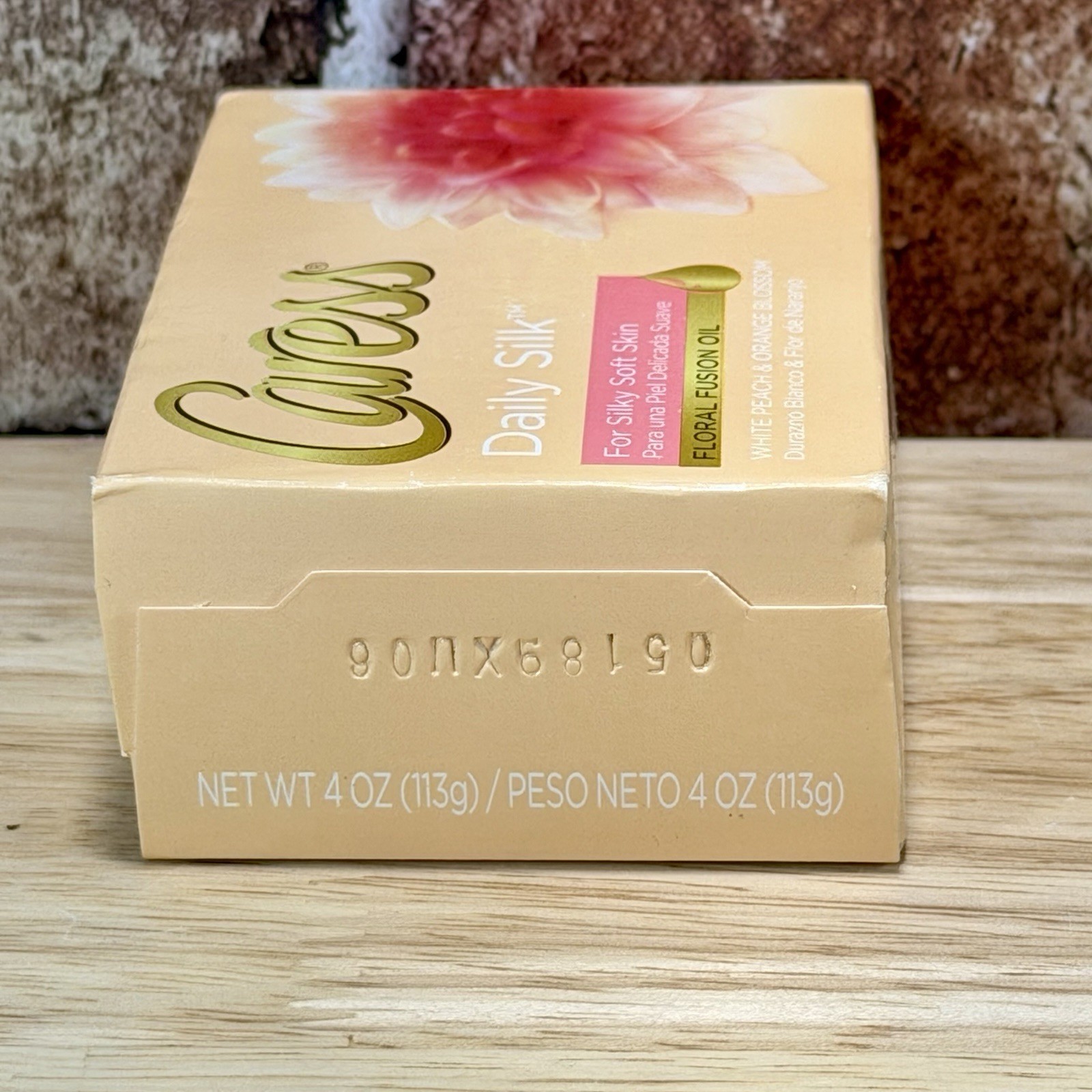 5X Caress Daily Silk Floral Fusion Oil Essence Silky Soft Skin Bar Soap 4oz 2B
