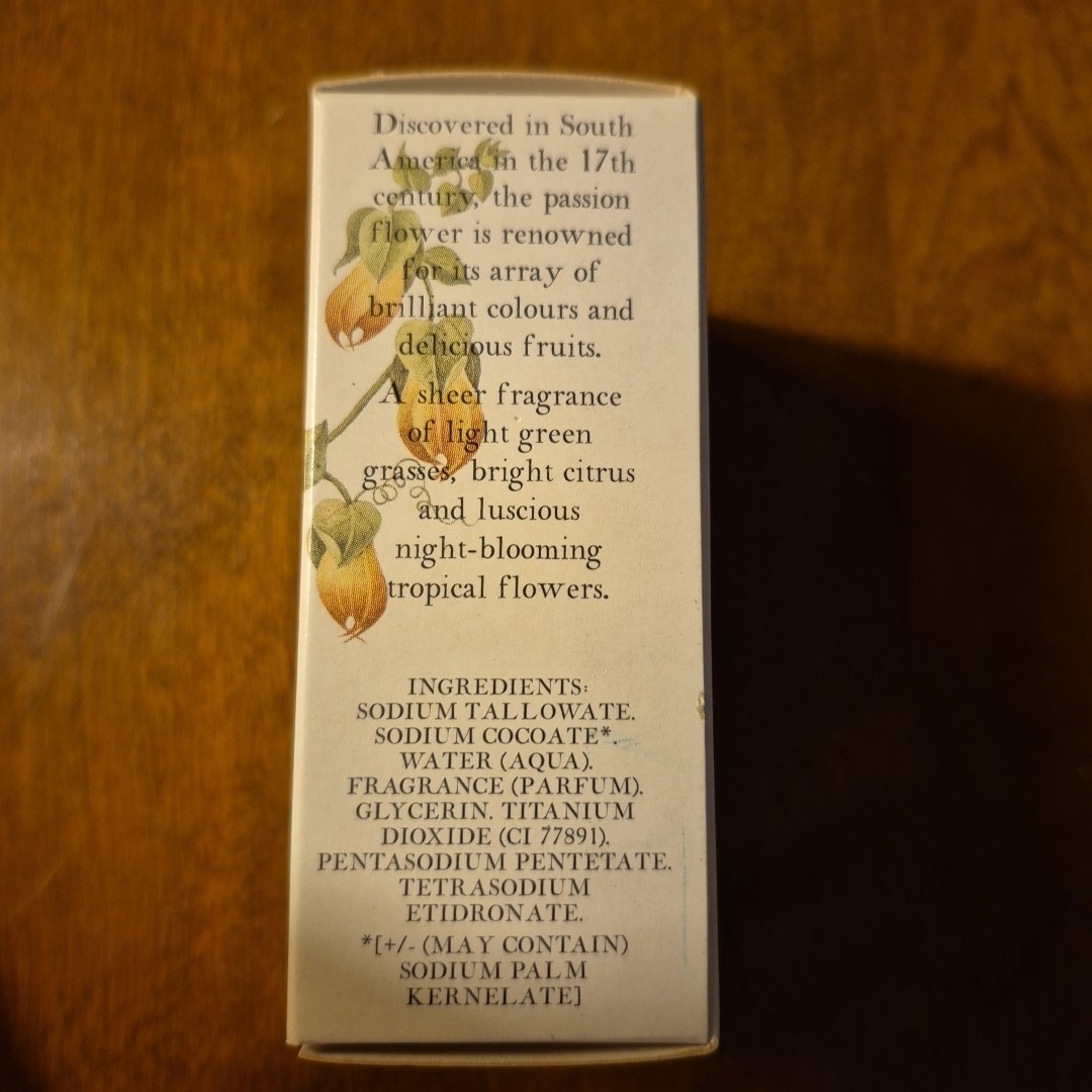 Crabtree Evelyn Passion Flower Bar Soap