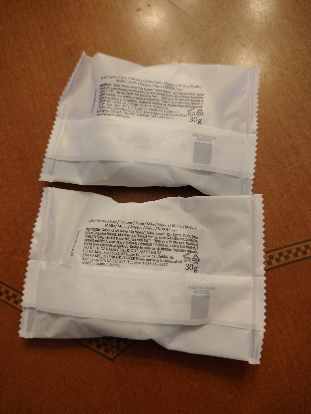 White Tea bar soap 2 pk lot 1 oz.