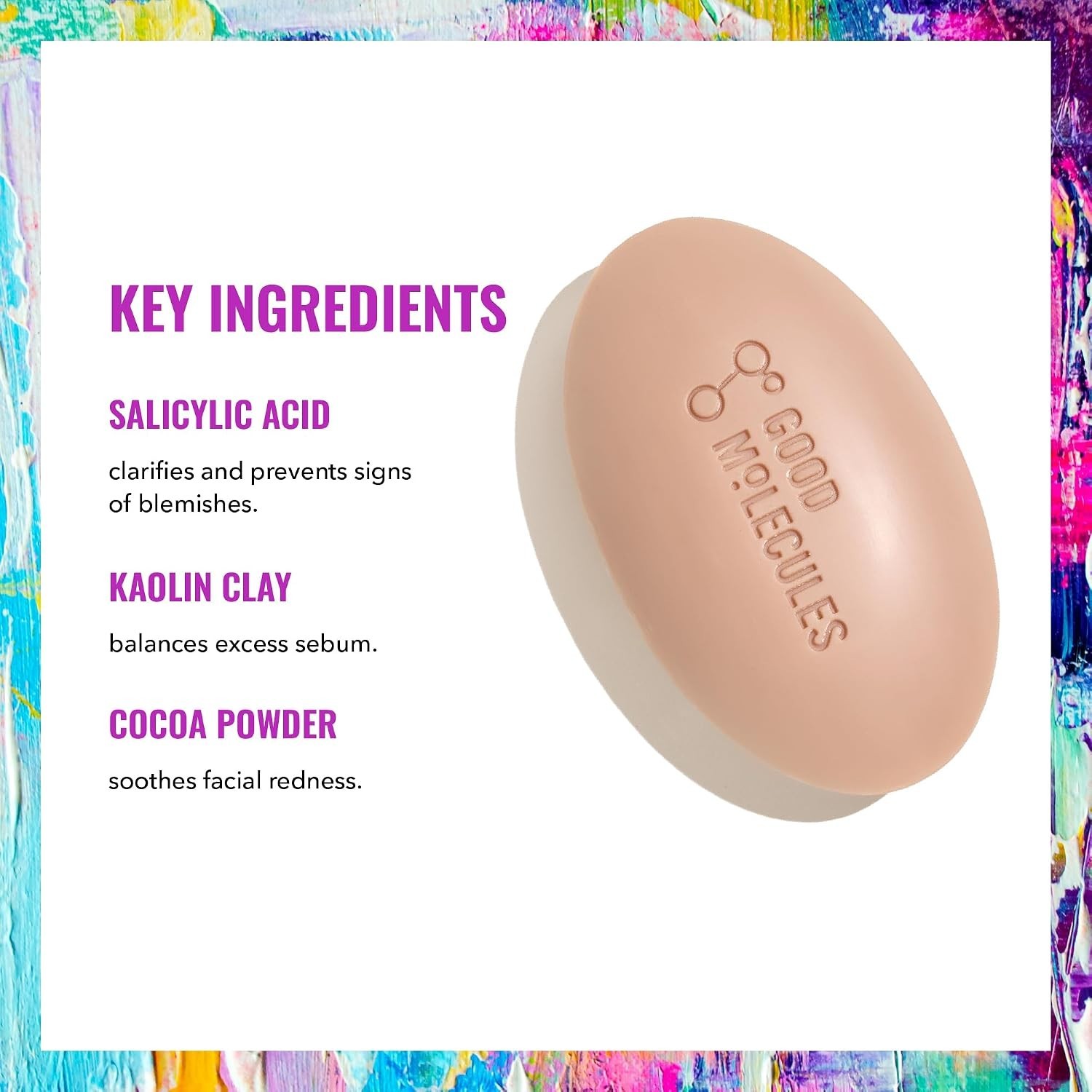 Clarify & Cleanse Soap-Free Bar with Salicylic Acid – 3.15oz for Radiant Skin