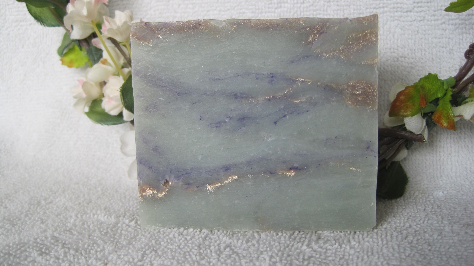 HANDMADE NATURAL VEGAN SOAP, “SUGAR PLUM FAIRY” BARS, 3.5 to 4 oz ea.