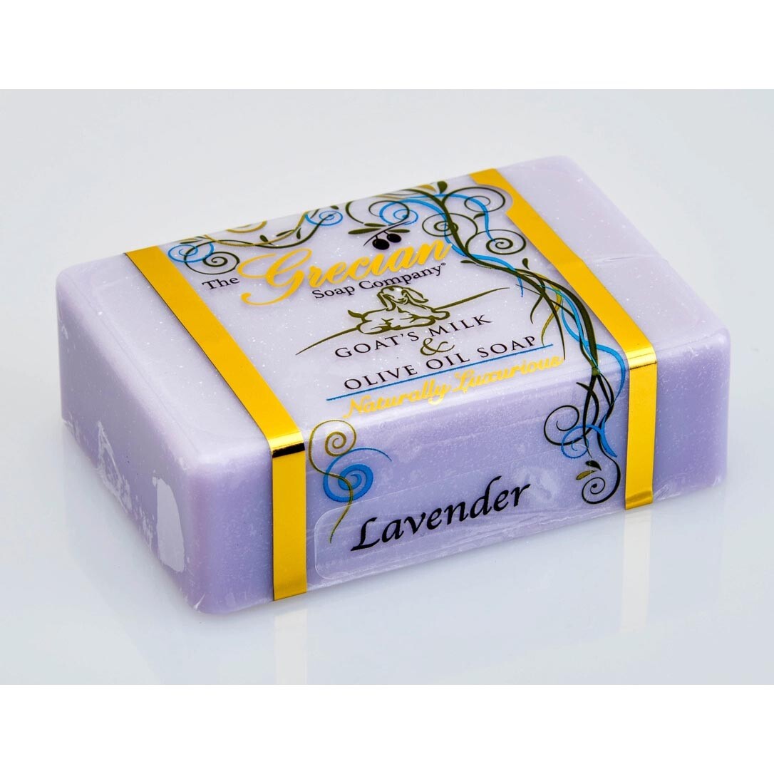 Grecian Soap Company Goats Milk & Olive Oil Soap 5 Oz. – Lavender