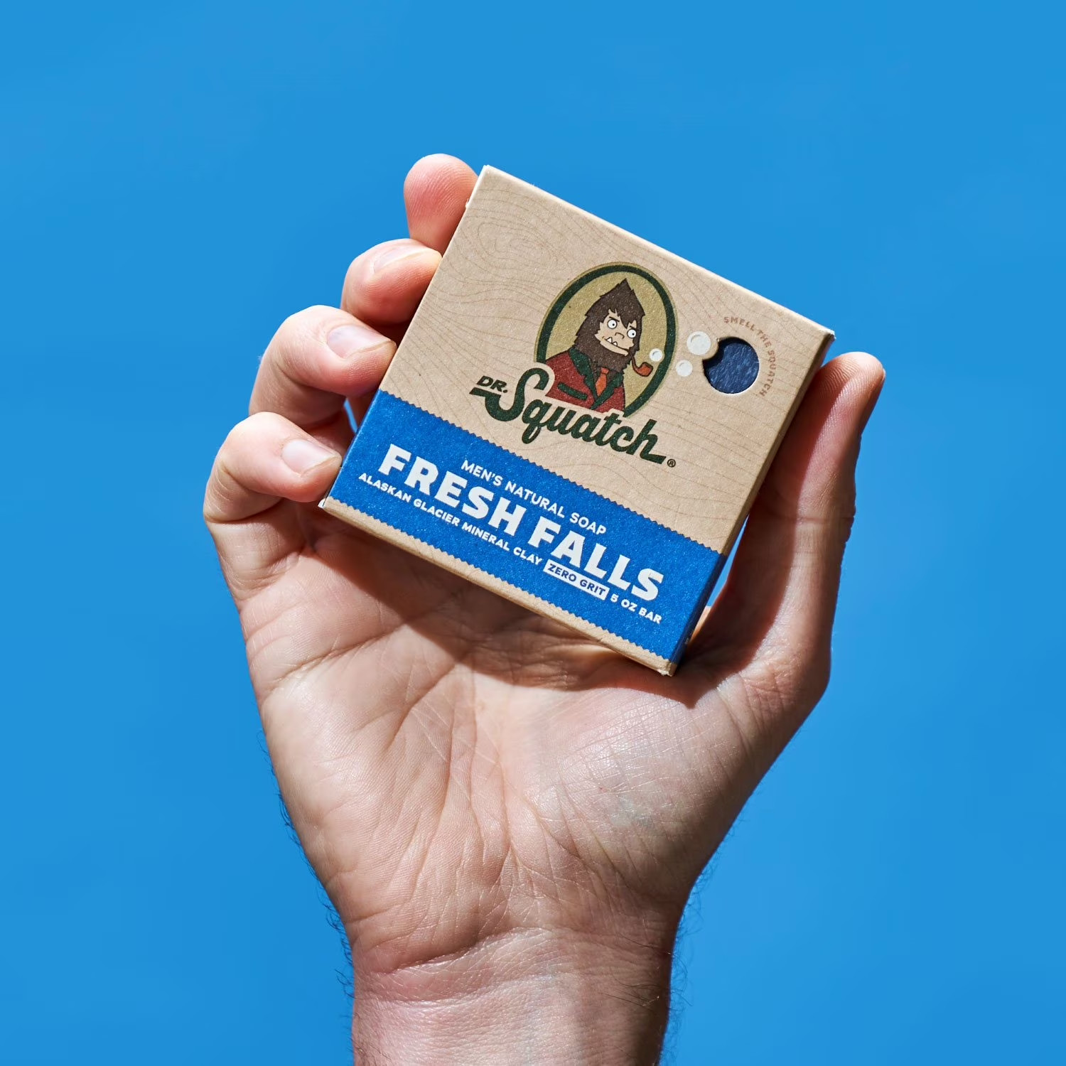 Dr. Squatch Natural Bar Soap Variety Pack 6 Bars 5 oz Each Men Soap Set