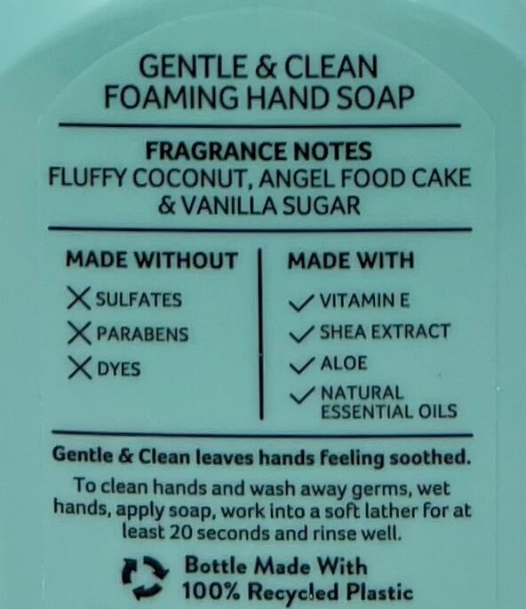 1 BATH & BODY WORKS COCONUT ANGEL CAKE GENTLE CLEAN FOAMING HAND SOAP WASH PUMP