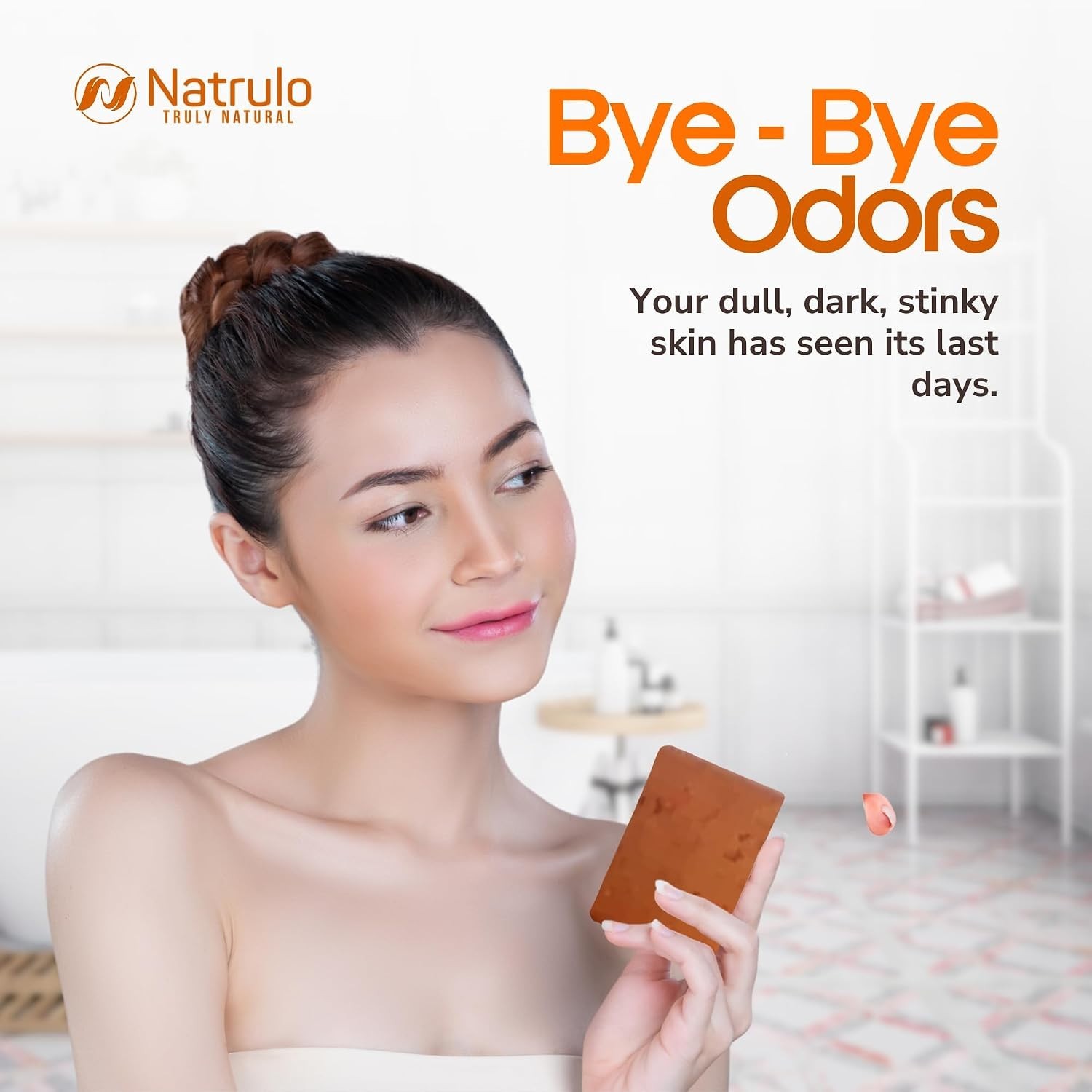 All-Natural Persimmon Soap Bar – Refreshing & Hydrating Body Wash for All Skin