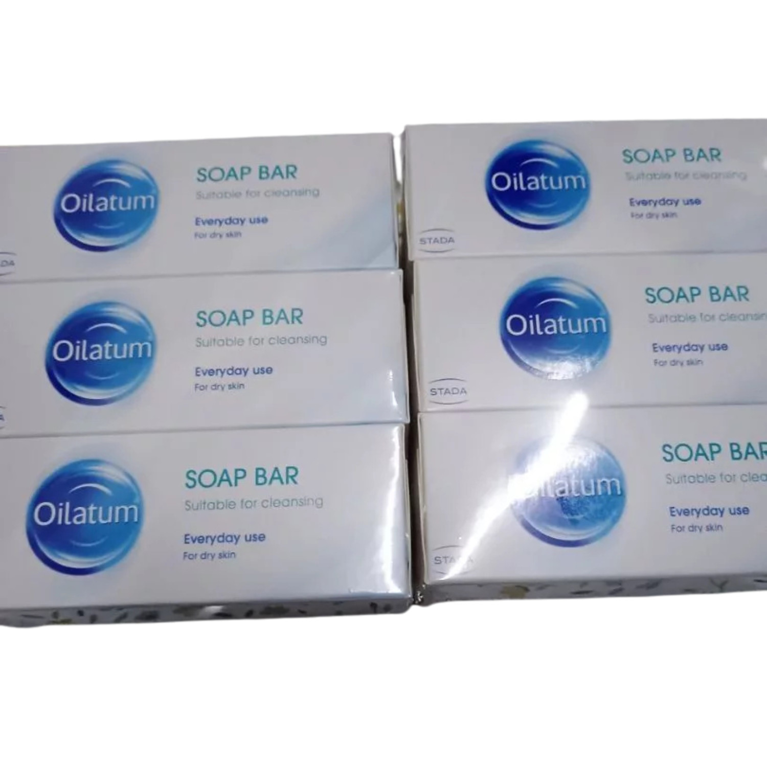3X Oilatum Soap Bar for Dry & Sensitive Skin Calm and Soothe Dry, Itchy Skin