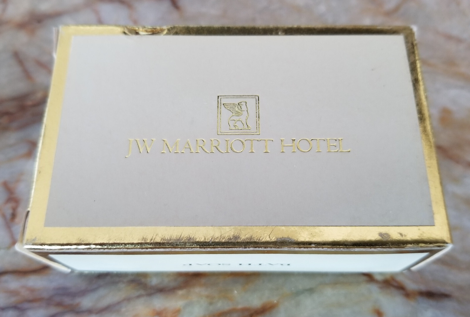 JW MARRIOTT Luxury Hotel Art of Venice Italy ~LOT of 6 Bath Bar Soap 2.0 oz ea