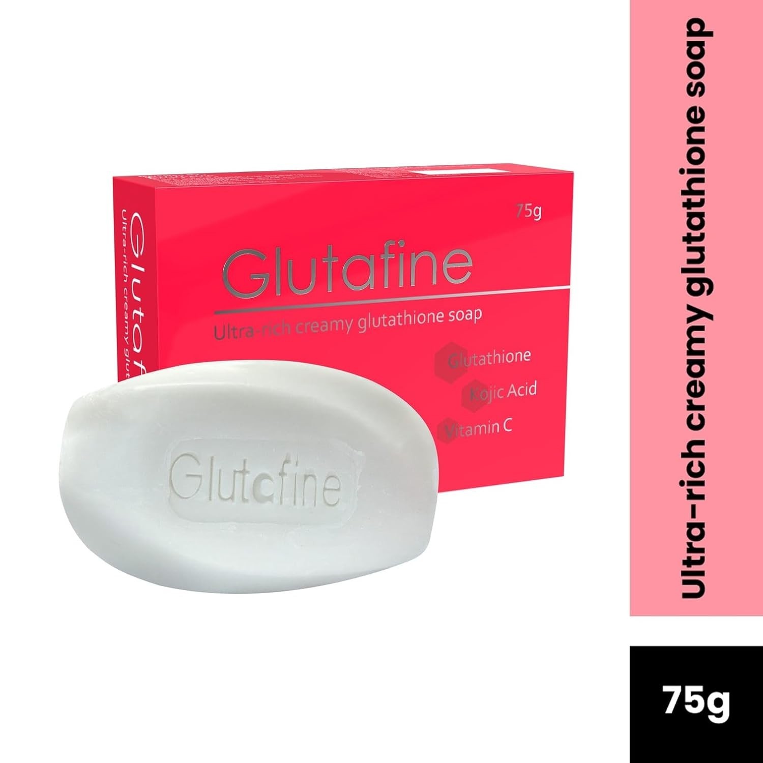 Glutafine Soap 75 gm Pack of 2 Fast Shipping