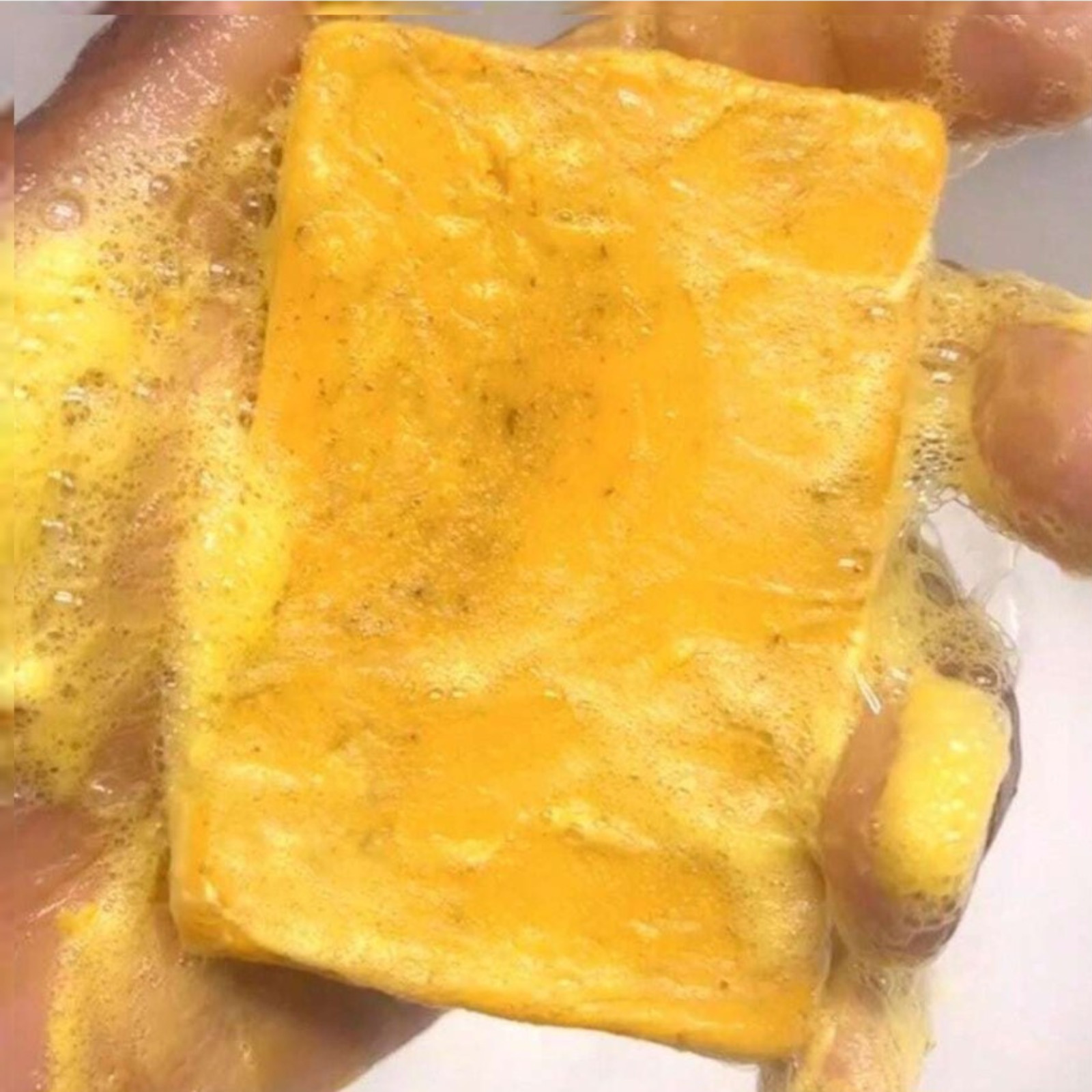 3 Pack Handmade Turmeric Kojic Acid Soap Dark Spot Remover Brightening Face Body