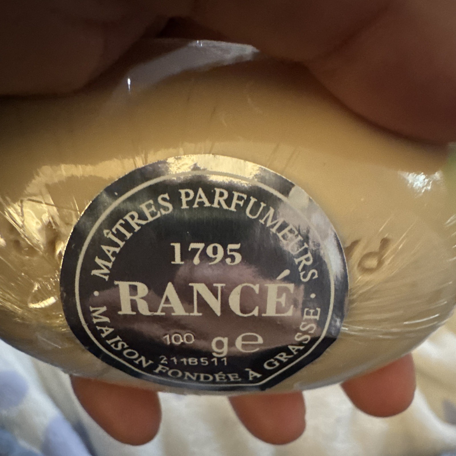 Rance 1795 Creme Savon Extra Scented Oval Floral Soap for Body & Hands 100g