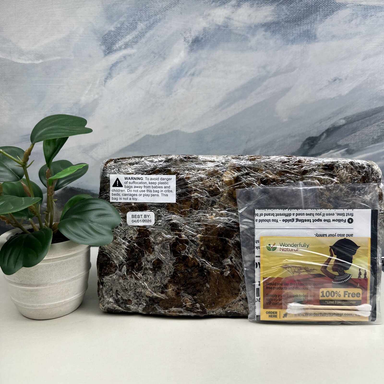 African Black Soap.Best for Acne Treatment, Eczema,Dry Skin, Psoriasis.5 LB.2026