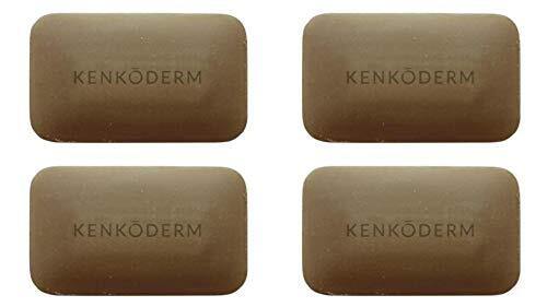 Kenkoderm Psoriasis Dead Sea Mud Soap with Argan Oil & Shea Butter 4.25 Ounce, 4
