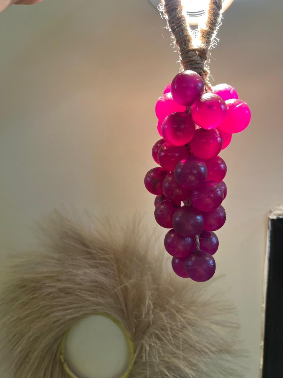Handmade Grape Soap Natural Moisturizing Decorative Hanging Soap Bathroom Gift