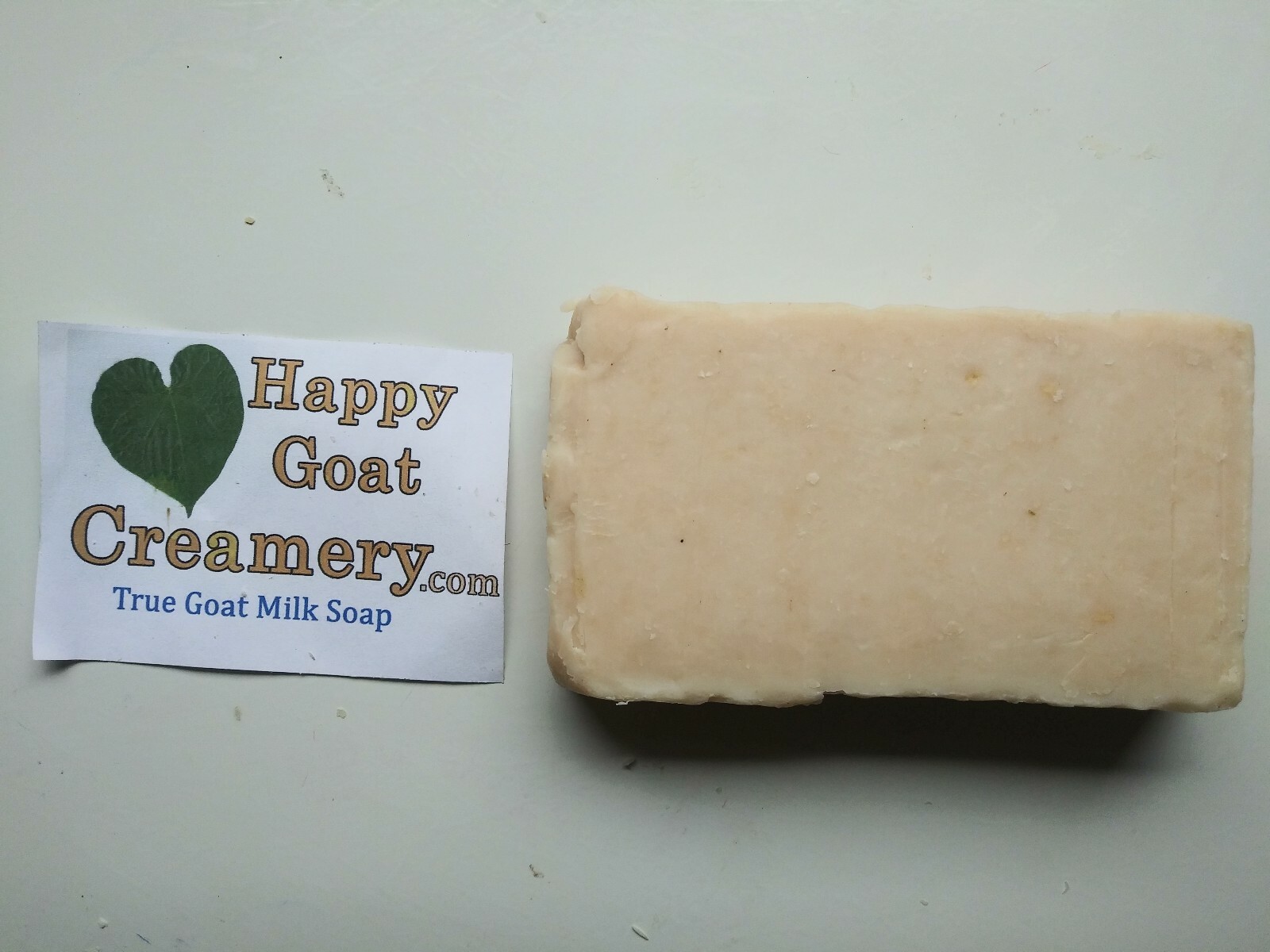 3 BARS GOAT MILK SOAP LEMONGRASS TEA TREE OIL LAVENDER HAPPY GOAT CREAMERY