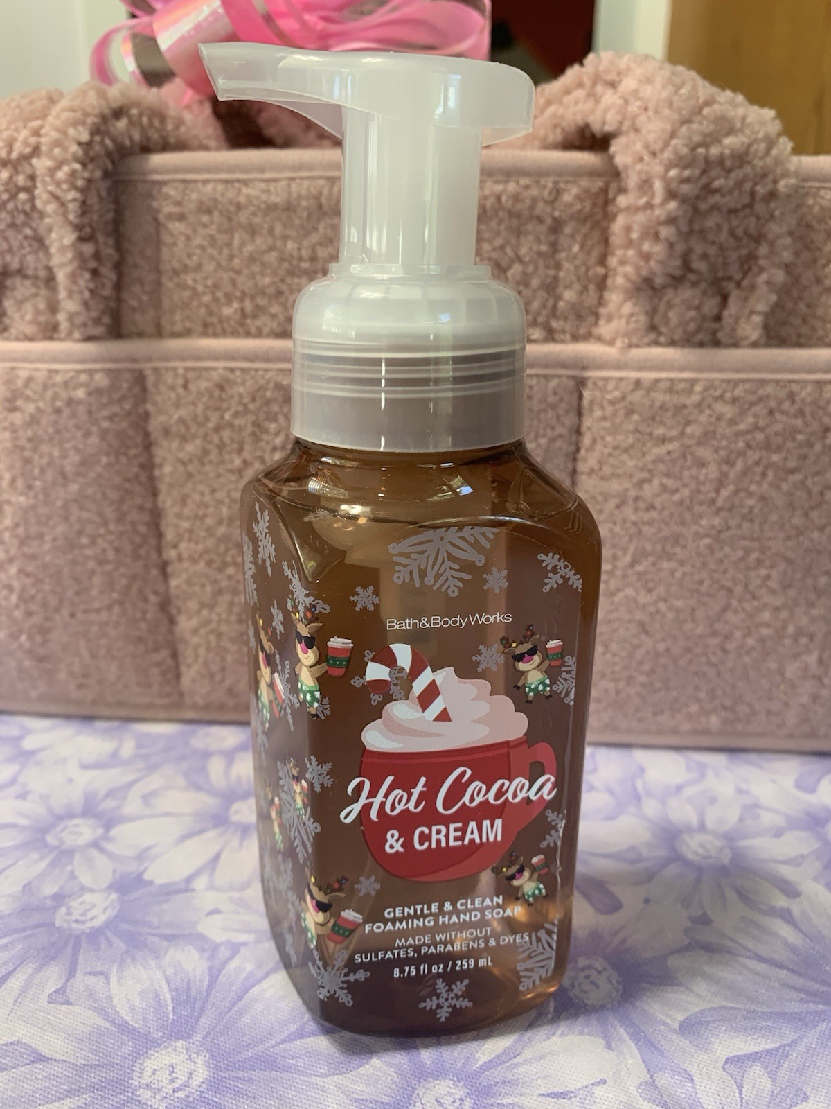 Bath & Body Works HOT COCOA & CREAM Gentle Foaming Hand Soap Limited Edition New