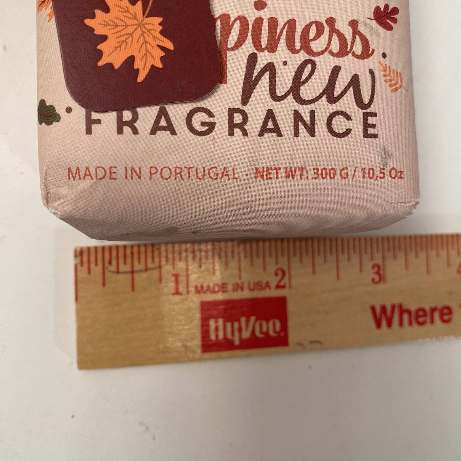 Castebel Orange Cinnamon Fragrance Bar Soap Portugal 10.5 Oz 300 G Scented New
