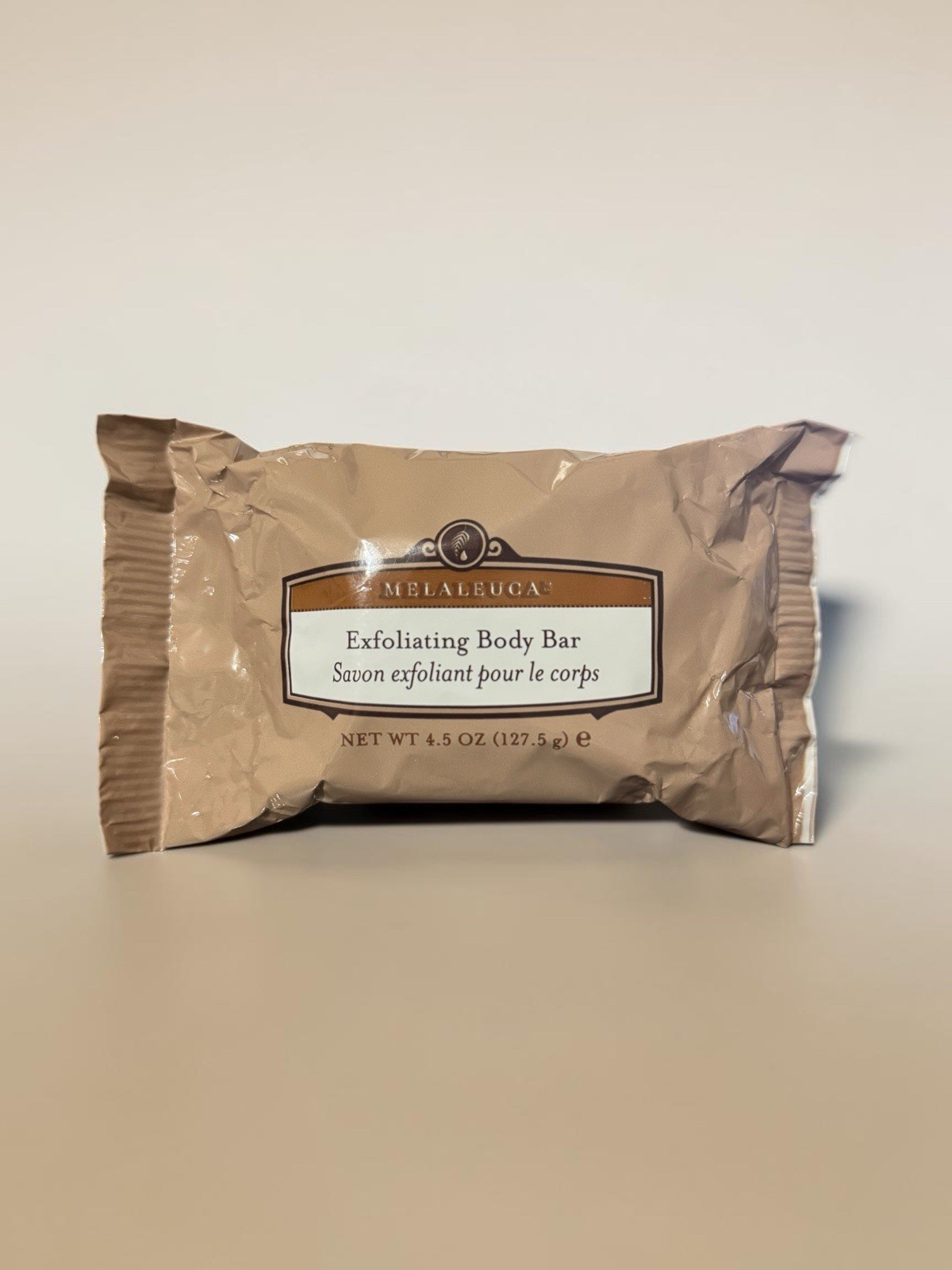 Melaleuca Exfoliating Bath Bar Soap 4.5 oz 127.5g Gentle Exfoliant Body Cleanser
