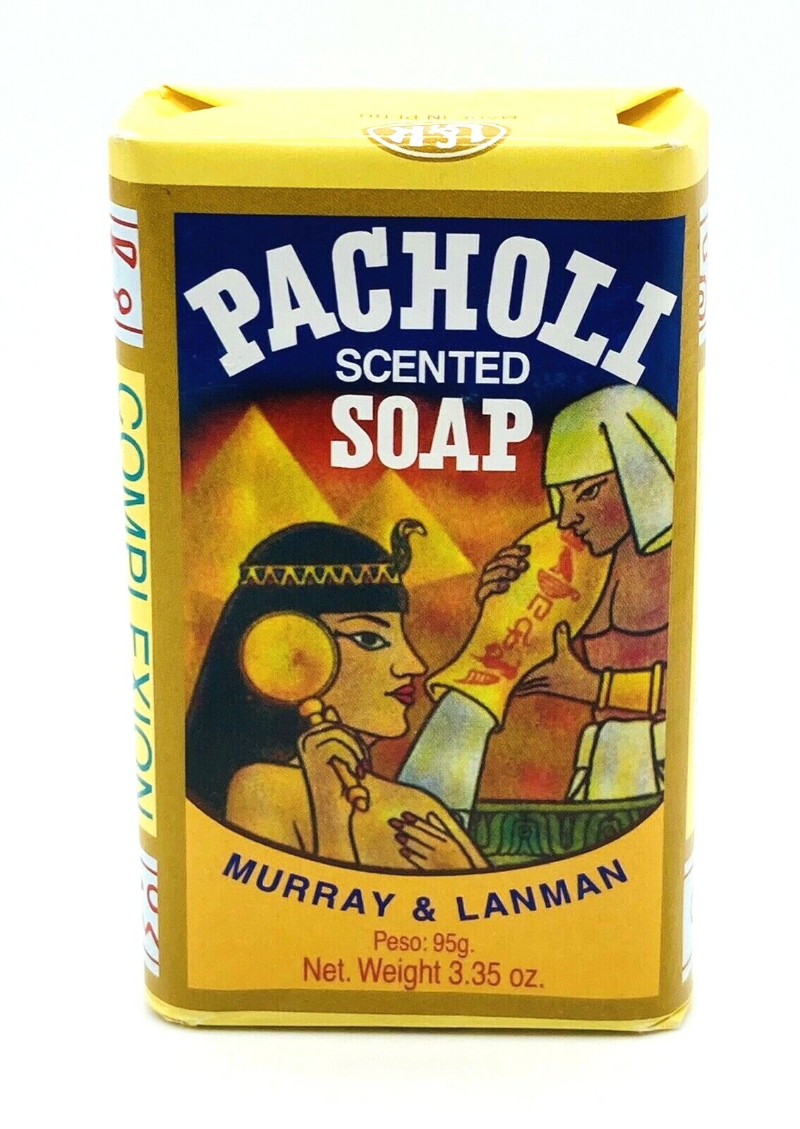 2 Pack Patchouli Fragrance Soap Bars by Murray & Lanman 3.35 oz Each