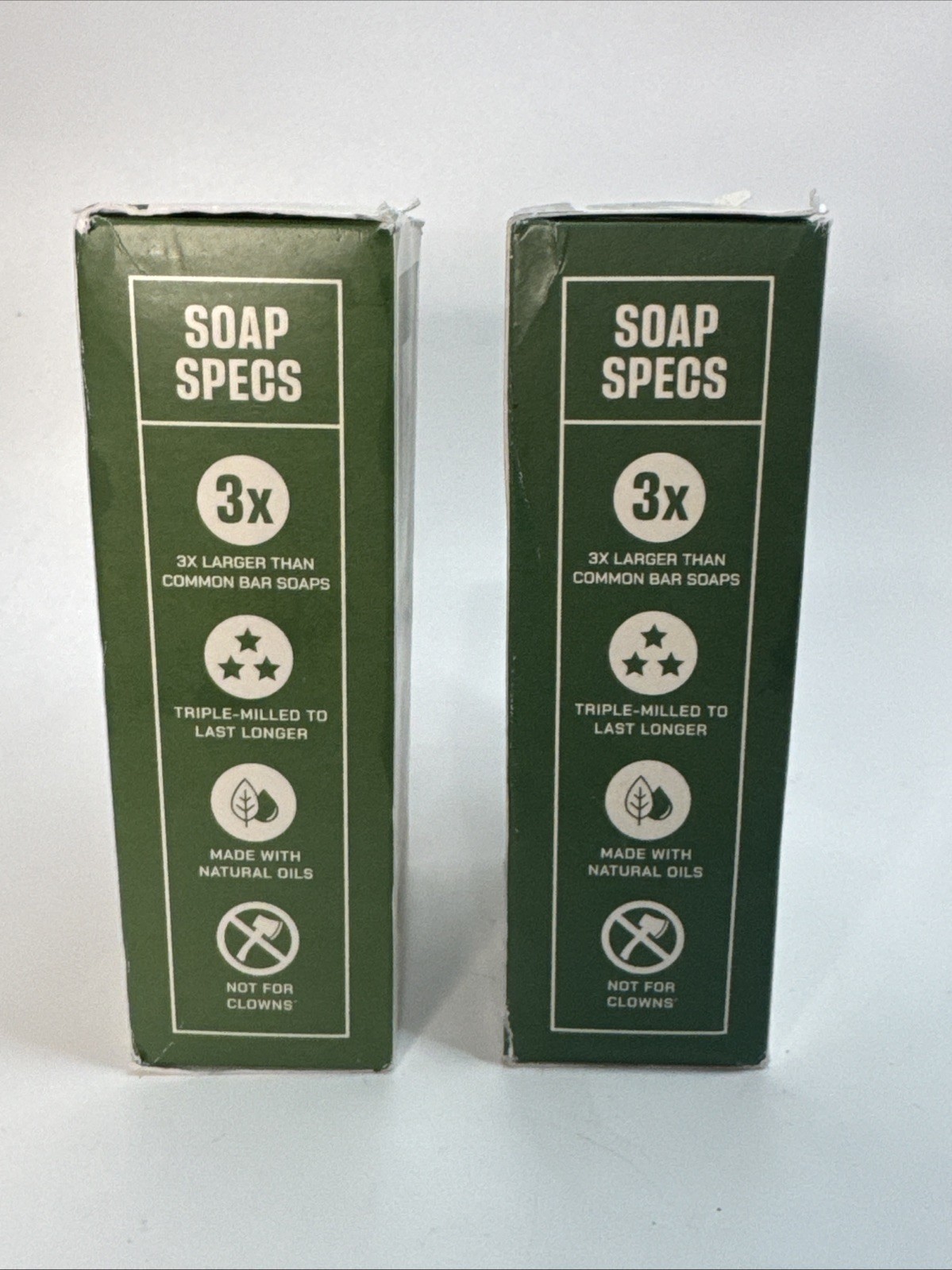 2x- Duke Cannon High Country A$$ Brick of Soap, 10oz EA – BRAND NEW