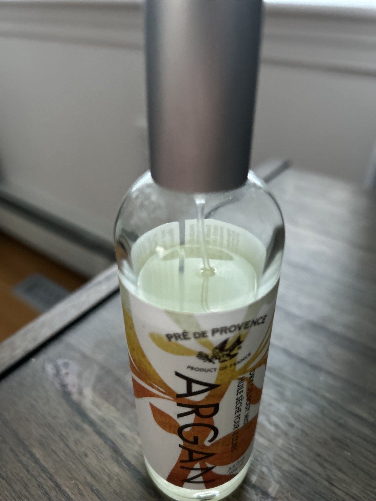 Pre de Provence, ARGAN SWEET ORANGE DRY OIL BODY MIST with Vitamin C