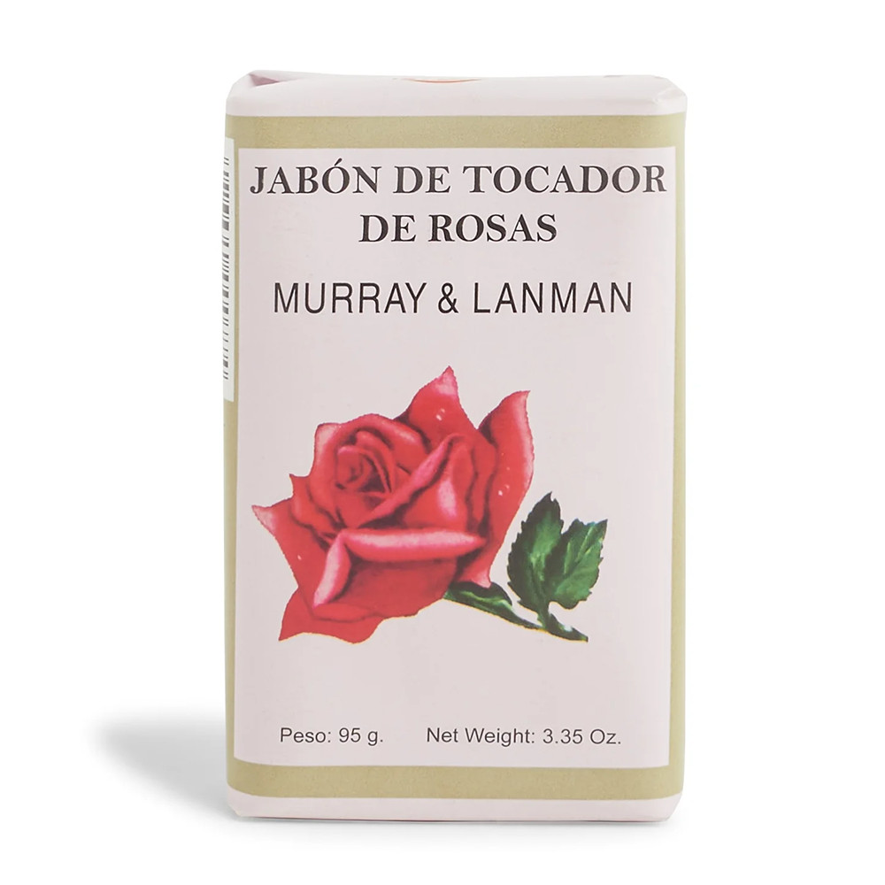 L&K Florida Water Jabon De Tocador De Rosas Floral Rose Soap, 3.3 oz – 1 Soap