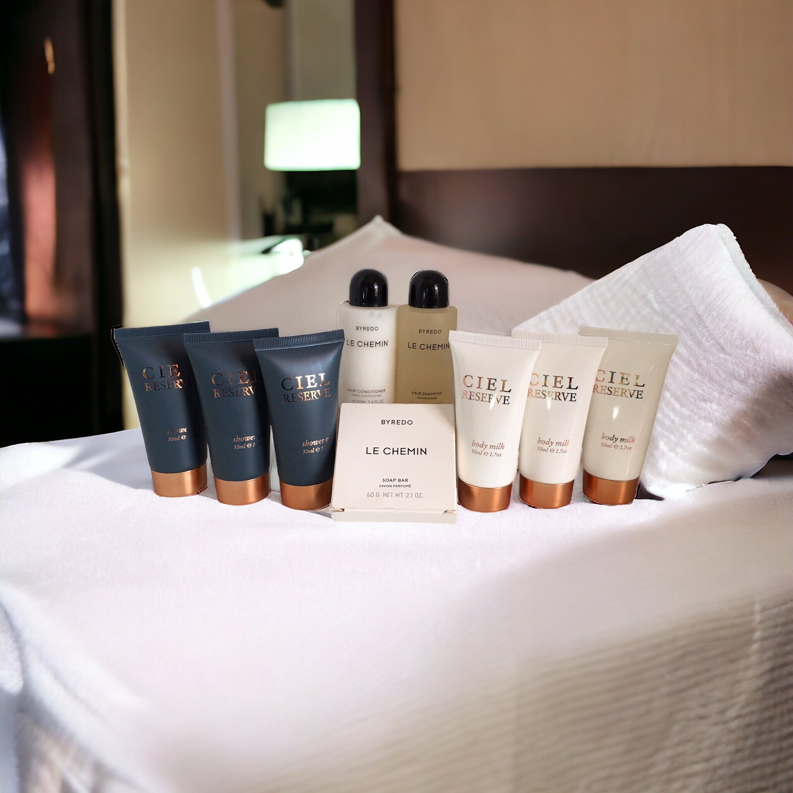 Set of 9 BYREDO Le Chemin & CIEL Luxury Collection Set from The Iconic SLS Hotel
