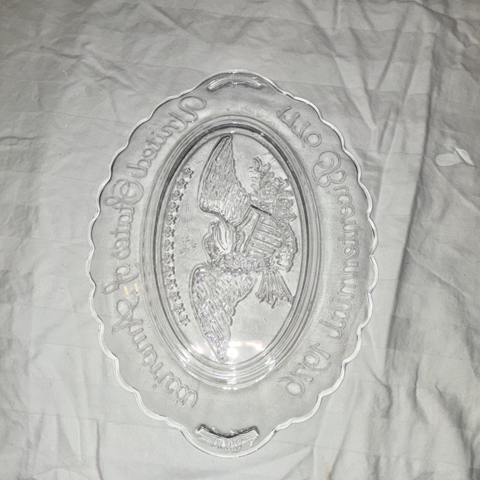 Avon 1976 Bicentennial USA Blue Oval Portrait Body Bar Soaps Decorative