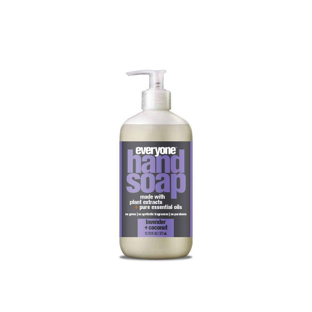 Everyone Liquid Hand Soap, 12.75 Ounce (Pack of 1), Lavender and Coconut, made w