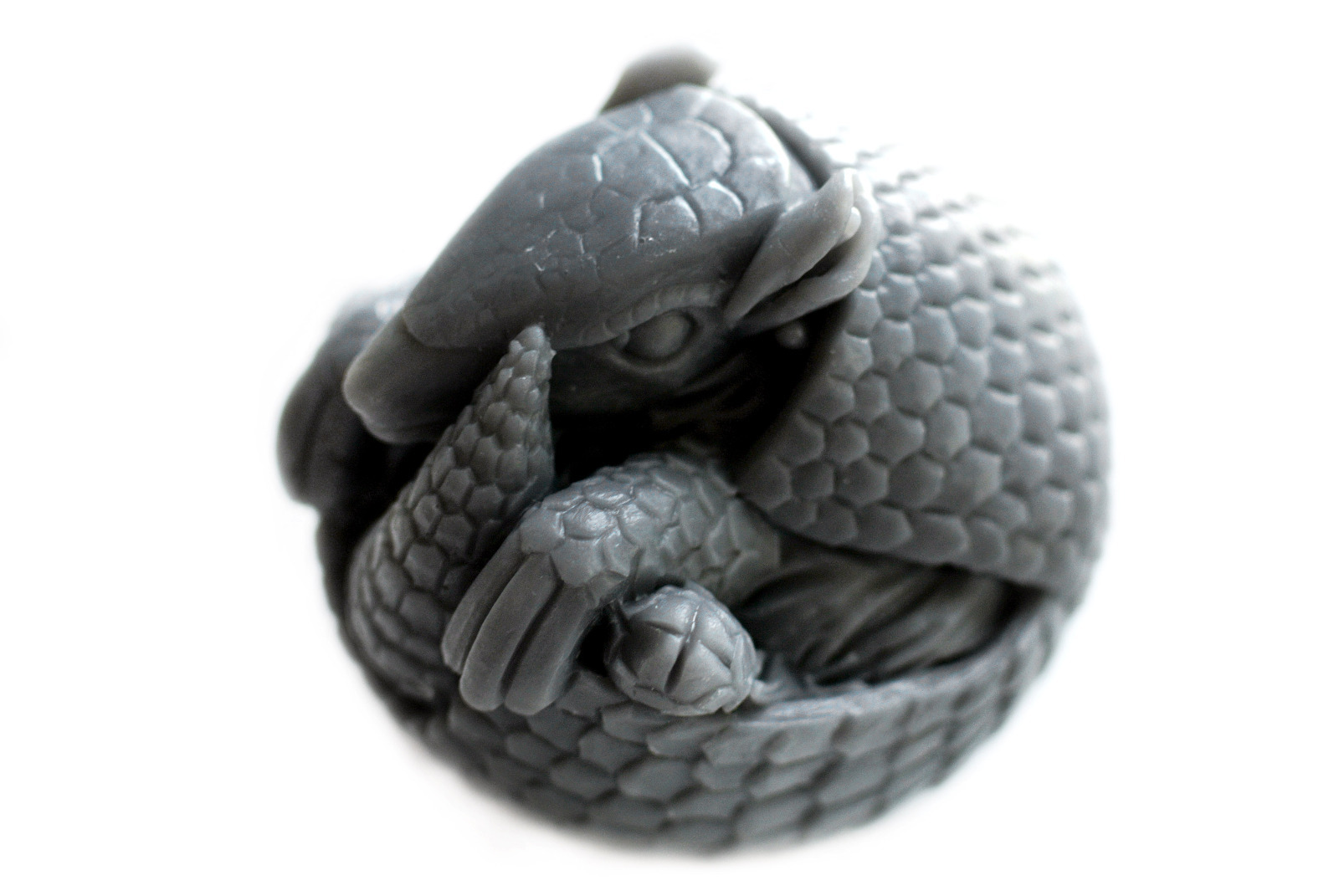 Armadillo Soap – Gray Brazilian Armadillo – Handmade Animal Soap Ball