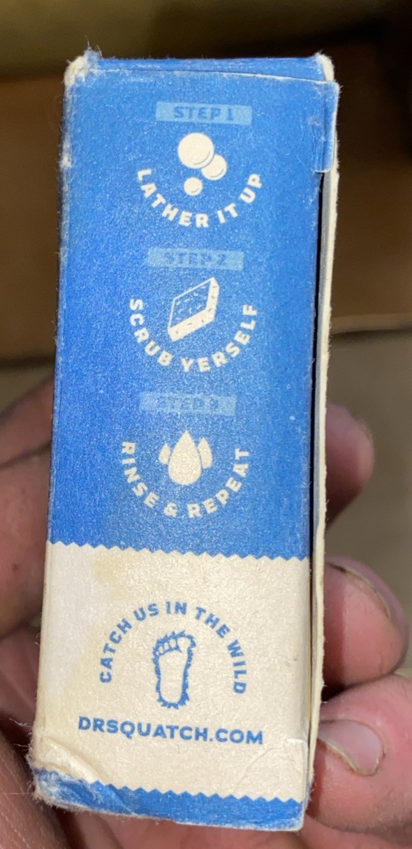 1 Bar of Dr. Squatch Only Hope Soap – Star Wars Limited Edition Zero Grit