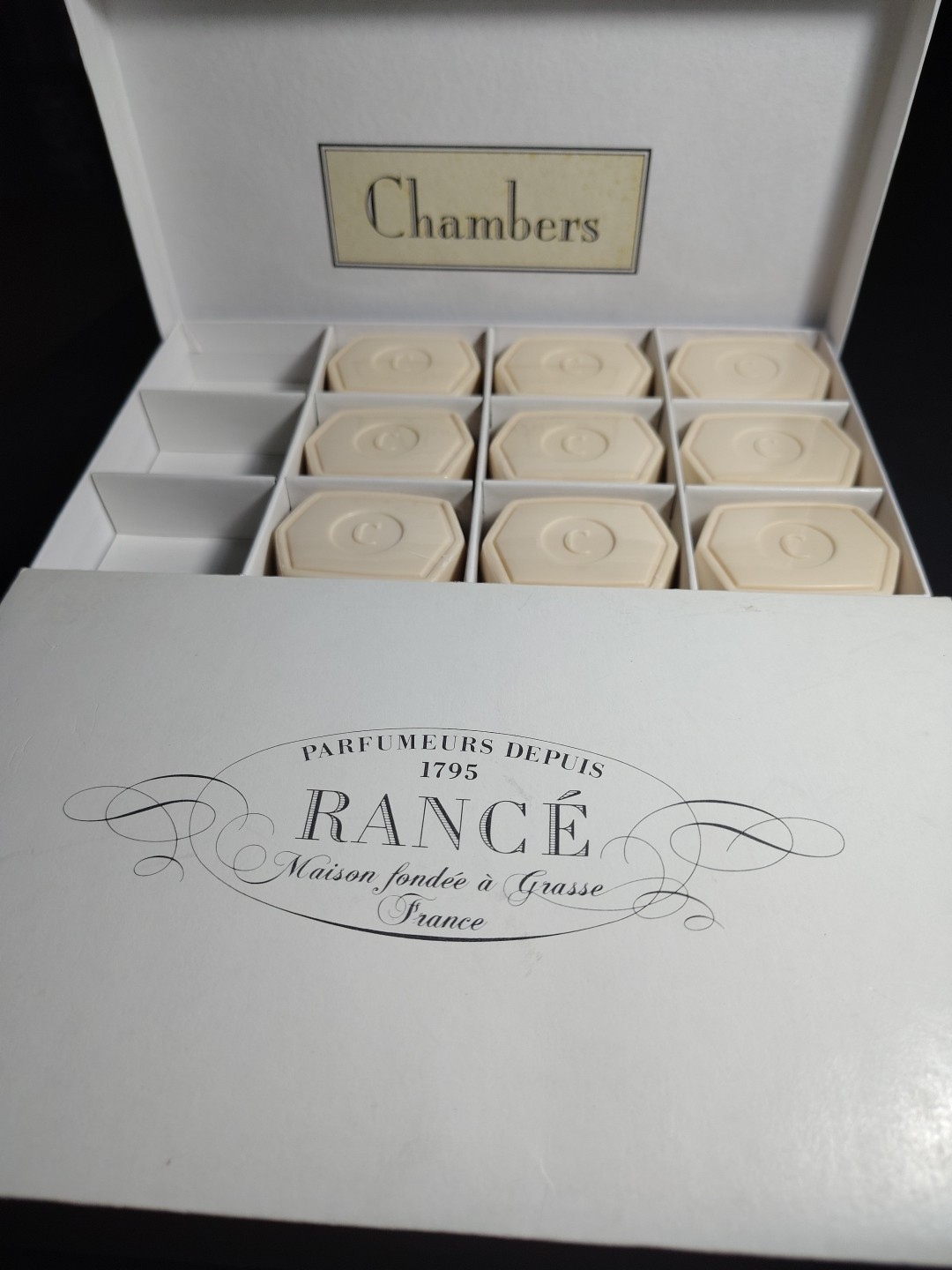 Rance Soaps Made In France Fondee Grasse Set of (9) Boxed Sealed PLEASE READ