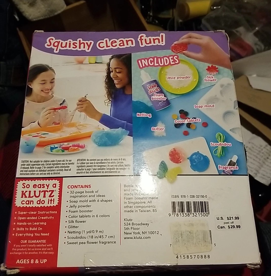 Klutz Make Your own Soap Jellies