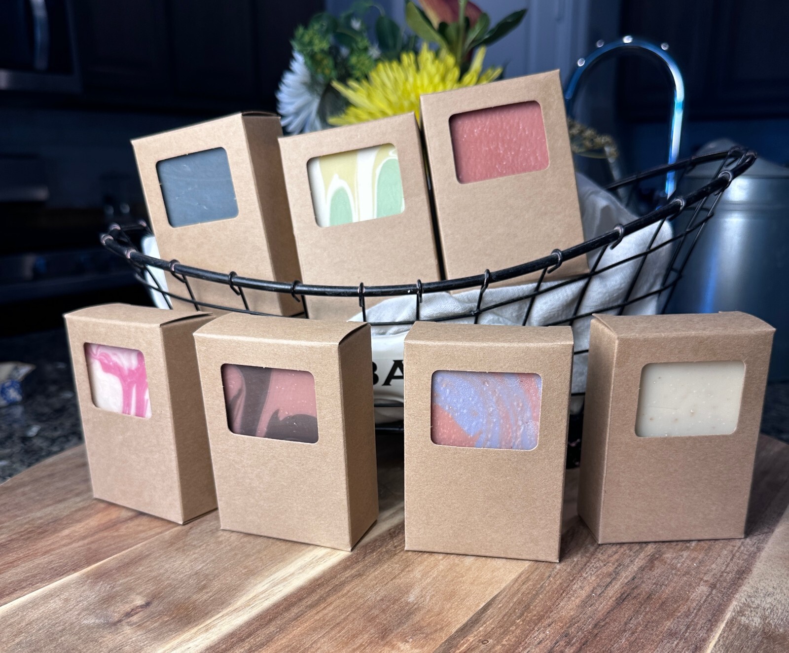 Luxury Handmade Shea Butter Soap 5 oz – Six Options – No Palm Oil or Phthalates