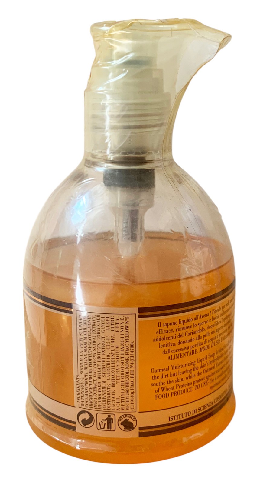 Elariia Avena Oatmeal Moisturizing w/Coriander Liquid Soap 8.4 oz New & Sealed